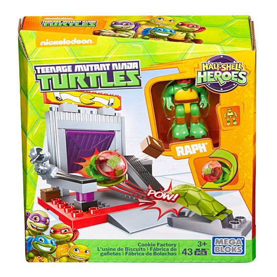 Mega Bloks Teenage Mutant Ninja Turtles Half-Shell Heroes Cookie Facto ...